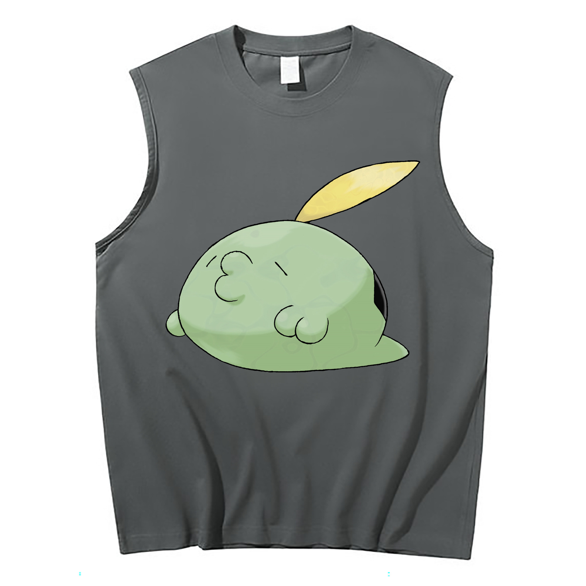 （画像用） ポケットモンスター Pokémon コットン100％タンクトップ（フロントプリント）